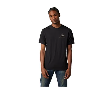 T-SHIRT FOX FINISHER TECH BLACK - Koszulki męskie - miniaturka - grafika 1