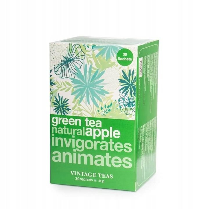Vintage Teas Green Tea Natural Apple 30 torebek
