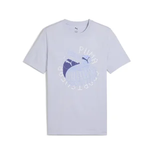 Męska koszulka Graphics Execution PUMA Cool Weather Blue - Koszulki sportowe męskie - miniaturka - grafika 1