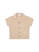 Kaftaniki dla niemowląt - Noppies Koszula "Obonas" w kolorze beżowym - miniaturka - grafika 1