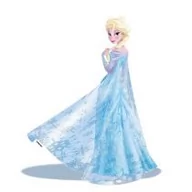 Wyposażenie pokoiku dziecięcego - Disney - Dekoracje Ścienne - licencja Marko Dekoracja ścienna dwuwarstwowa - Kraina Lodu - Elsa SRFR-2015-A     6 - miniaturka - grafika 1