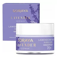 Kremy do twarzy - Soraya LAVENDER ESSENCE Balsamiczny krem odbudowujący na dzień i na noc 70+ 50 ml - miniaturka - grafika 1