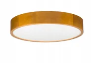 Lampy sufitowe - Lampa sufitowa Leja Plafon 475 Złoty Dąb do salonu kuchni łazienki Stylowa - miniaturka - grafika 1