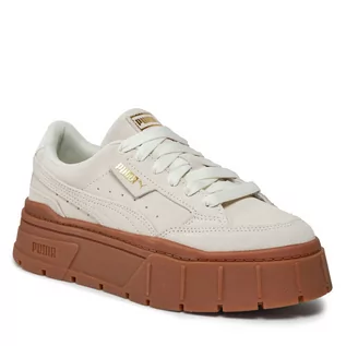 Sneakersy damskie - Sneakersy Puma Mayze Stack Soft Winter Wns 393065 01 Warm White - grafika 1