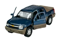Samochody i pojazdy dla dzieci - WELLY 2002 CHEVROLET AVALANCHE NIEBIESKI 1:34 42314 - miniaturka - grafika 1