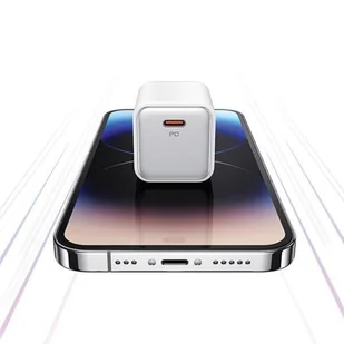 USAMS Ład. siec. 1xUSB-C PD30W 3A (only head) PD3.0 Fast Charging biały/white X-ron Series CC186TC02 (US-CC186) - Ładowarki do telefonów - miniaturka - grafika 14