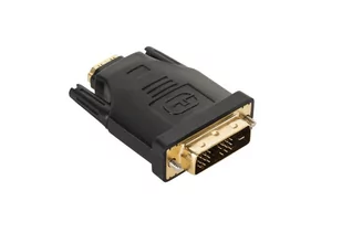 LP Złącze HDMI gniazdo-DVI wtyk 18+1 LEC-ZLA0613 - Adaptery i przejściówki - miniaturka - grafika 1