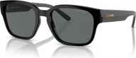 Okulary przeciwsłoneczne - Arnette HAMIE AN 4325 BLACK/DARK GREY 54/19/145 Męskie okulary przeciwsłoneczne Okulary przeciwsłoneczne - miniaturka - grafika 1