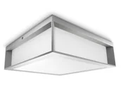 Lampy ogrodowe - Philips - Plafon zewnętrzny SKIES 2xE27/14W/230V IP44 szary - miniaturka - grafika 1
