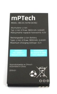 Oryginalna bateria BS-24 do myphone Hammer Patriot, Hammer Patriot+ 1800mAh