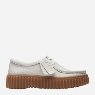 Mokasyny damskie skórzane Clarks CLA26172085 39 Jasnobeżowe (5063090038488). Mokasyny damskie - Mokasyny damskie - miniaturka - grafika 1