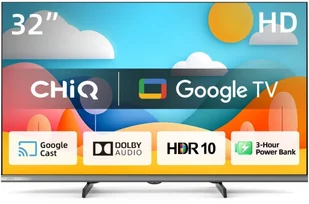 Telewizor CHiQ L32M9PD LED 32'' HD Ready Google TV - Telewizory - miniaturka - grafika 1