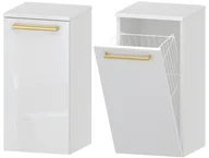 Szafki łazienkowe - Słupek Łazienkowy ATHOS 35 1K- Uchwyt Złoty - miniaturka - grafika 1