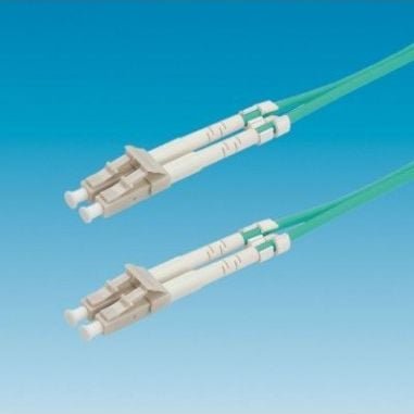 Roline Roline Patchcord światłowodowy 50/125 LC-LC OM3 turkus 3m