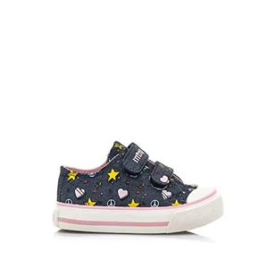 MTNG Zapato Kids 48499 C52566 dżinsy HL + nadruk Azul 21 Low-Top Sneakers, 2 UK dziecko - Koszulki i topy damskie - miniaturka - grafika 1