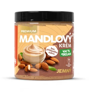 GRIZLY Delikatny krem migdałowy premium 250 g - Słodkie kremy i masła - miniaturka - grafika 1