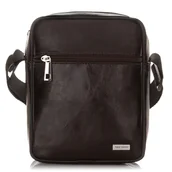 Nerki - Saszetka Męska Na Ramię Skórzana Paolo Peruzzi Z-17-Br - miniaturka - grafika 1