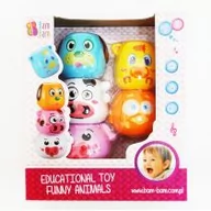 Zabawki interaktywne dla dzieci - Nieprzypisany Zabawka edukacyjna Zabawne Zwierzątka 590201278850 - miniaturka - grafika 1