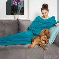 Szlafroki damskie - Kocyko Szlafrok koc kocyk damski męski Polar Pl - miniaturka - grafika 1