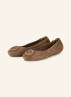Moda i Uroda OUTLET - Tory Burch Baleriny Minnie braun - miniaturka - grafika 1