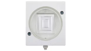 LEDart pojedynczy natynkowy hermetyczny IP44 WH-1 biały Polmark - Wyłączniki światła i elektryczne - miniaturka - grafika 1