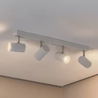 Lampy sufitowe - Argon Reflektor sufitowy Tag, biały/chromowany, stalowy, 4-punktowy - miniaturka - grafika 1