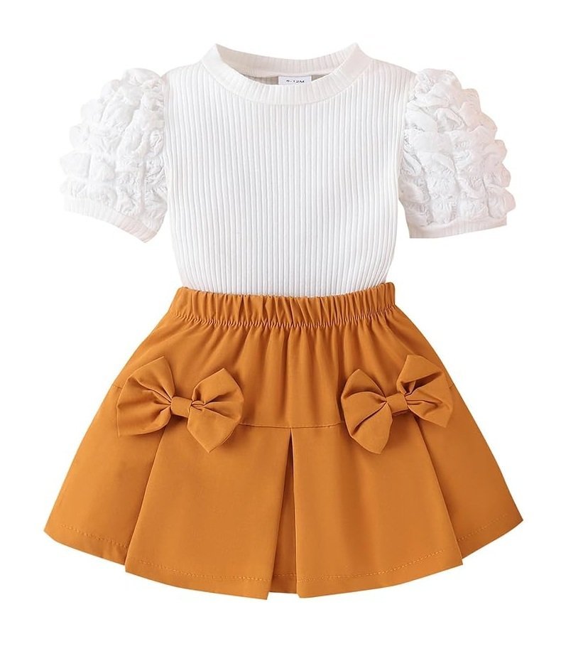 SPÓDNICZKA + BLUZKA 92 dla dziewczynki spódnica komplet elegancki