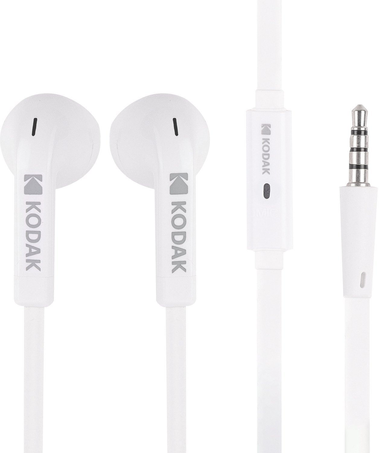 Kodak WE-1104 Stereo In-Ear z mikrofonem Białe