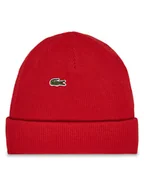 Czapki damskie - Lacoste Czapka RB0003 Czerwony - miniaturka - grafika 1