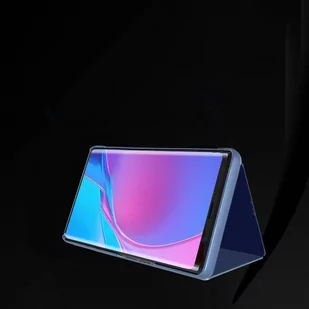 Clear View Case futerał etui z klapką Xiaomi Poco X4 NFC 5G czarny - Etui i futerały do telefonów - miniaturka - grafika 2