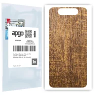 Folie ochronne do telefonów - Folia naklejka skórka strukturalna na TYŁ do Samsung Galaxy A80 -  Drewno Dąb Stary - apgo SKINS - miniaturka - grafika 1
