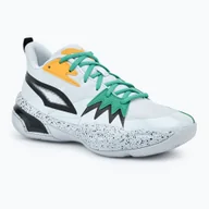 Buty sportowe męskie - Buty do koszykówki męskie PUMA Genetics Speckle puma black/silver mist/jade frost WYSYŁKA W 24H 30 DNI NA ZWROT - miniaturka - grafika 1