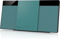 Wieże - Panasonic SC-HC304EG-G Design stereo z cyfrowym DAB+ (Bluetooth, UKW, CD, Micro- o mocy 20 W RMS) petrol SC-HC304EG-G - miniaturka - grafika 1