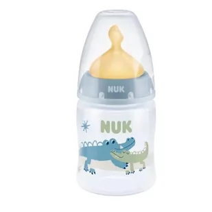 NUK butelka FC+ PP 150ml z wskażnikiem temperatury smoczek lateksowy 0-6m-cy M - Butelki dla niemowląt - miniaturka - grafika 2
