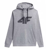 Bluzy męskie - 4F Bluza Męska Z Kapturem Sportowa Tswsm353 Xxl - miniaturka - grafika 1