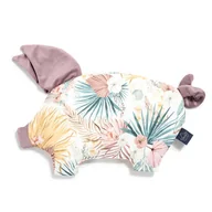 Kołdry i poduszki dla dzieci - La Millou Podusia Sleepy Pig Velvet Collection ( Boho Palms Light French Lavender) - miniaturka - grafika 1