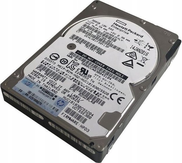 Dysk serwerowy HP 300GB 2.5'' SAS-3 12Gb/s 768788-001
