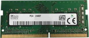 Hynix Pamięć RAM SK Hynix 4GB DDR4 2400MHz PC4-2400T SODIMM - Elektronika OUTLET - miniaturka - grafika 1