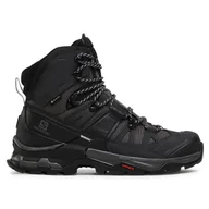 Buty trekkingowe męskie - Trekkingi Salomon Quest 4 Gtx GORE-TEX 412926 27 V0 Czarny - miniaturka - grafika 1