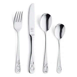 Sztućce dla dzieci kids 4 el. 18/0 - carl schmidt sohn CS K-020828 - Sztućce dla dzieci - miniaturka - grafika 1