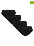 Majtki męskie - Fila Slipy (4 pary) w kolorze czarnym - miniaturka - grafika 1