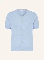 Swetry damskie - Tommy Hilfiger Kardigan blau - miniaturka - grafika 1