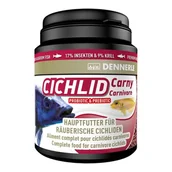 Pokarm dla ryb - DENNERLE Pokarm podstawowy dla pielęgnic drapieżnych Cichlid Carny, 200 ml (7518) - miniaturka - grafika 1
