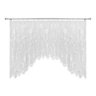 Firany - Firana żakardowa POSŁONEK2, 300 x 150 cm, kolor biały - miniaturka - grafika 1