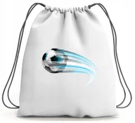 Worki na buty - PLECAK WOREK PIŁKA NOŻNA SZKOLNY NA BUTY WF - miniaturka - grafika 1