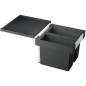Kosze na śmieci - Blanco FLEXON II 45/2 + pokrywa systemowa 521468 - miniaturka - grafika 1