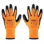 Rękawice robocze - Rękawice robocze ocieplane poliester rozm. 8 NEO, 97-612-8 - miniaturka - grafika 1