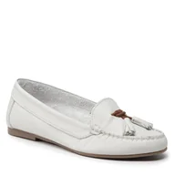 Mokasyny damskie - Mokasyny Filipe 8339 Biały - miniaturka - grafika 1