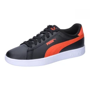 Młodzieżowe skórzane sneakersy Smash 3.0 PUMA - Buty trekkingowe dziecięce - miniaturka - grafika 1