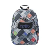 Plecaki - TOTTO MORRAL ACUARELES Plecak, Młodzież Unisex, Wielobarwny (Wielobarwny), Jeden rozmiar - miniaturka - grafika 1